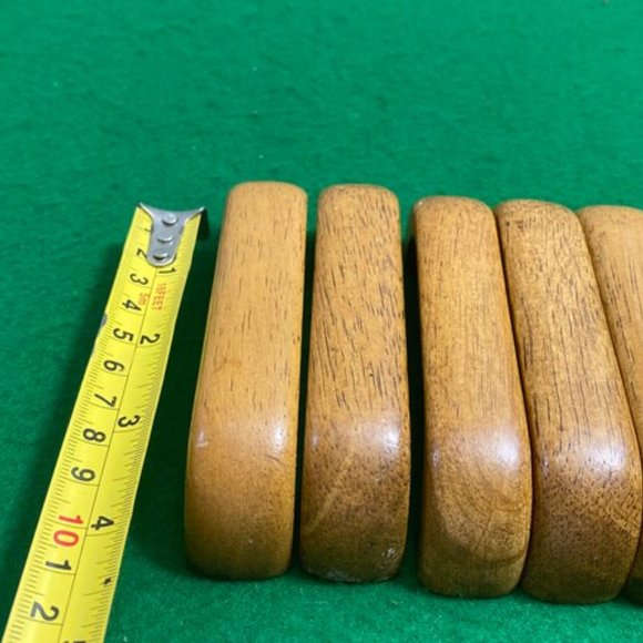 Wooden Drawer Cabinet Handle knob, Handle Knob Without Screws Set of 5, Wood Dra - Picture 4 of 8